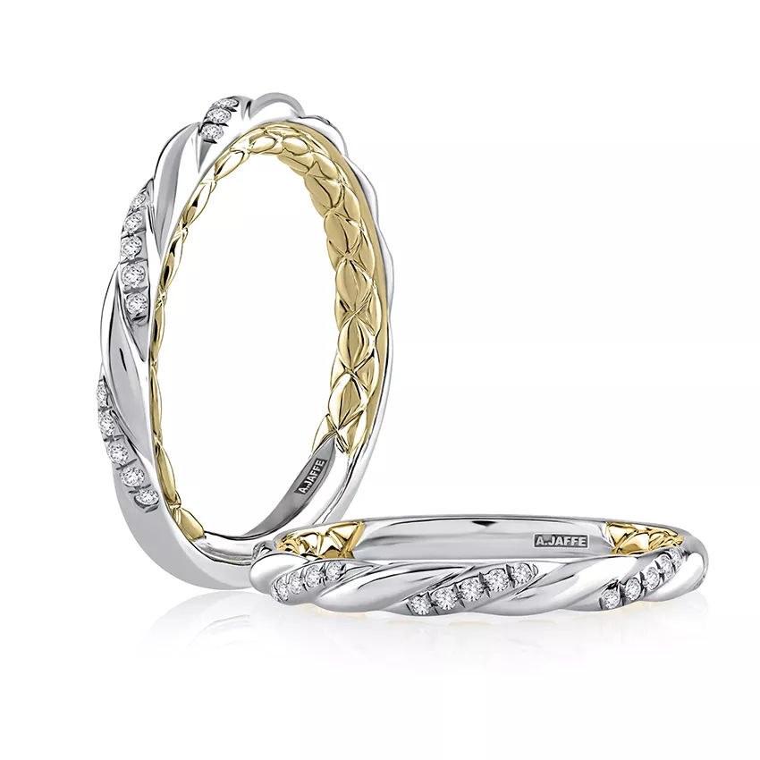 A.JAFFE Wedding-RING C1112
