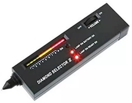 Photo of a thermal conductivity diamond tester.