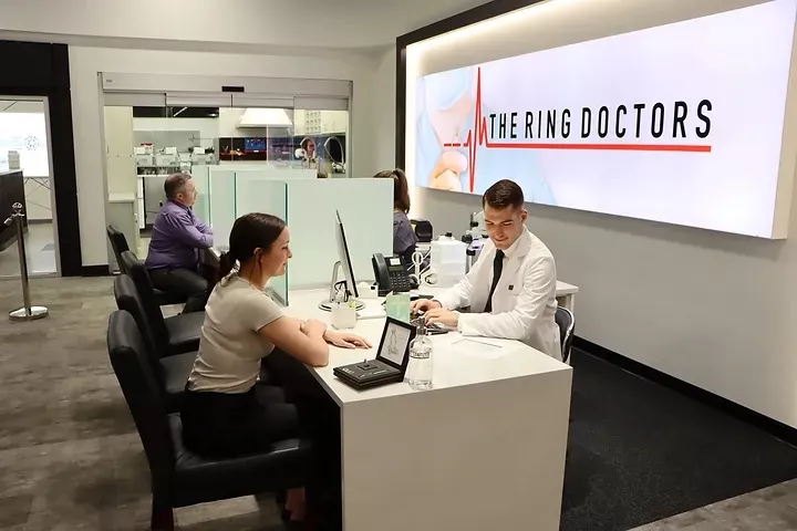 The Ring Doctors Guest Service Counter