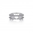 14K White Gold Diamond Ring Enhancer