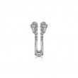 14K White Gold Diamond Ring Enhancer