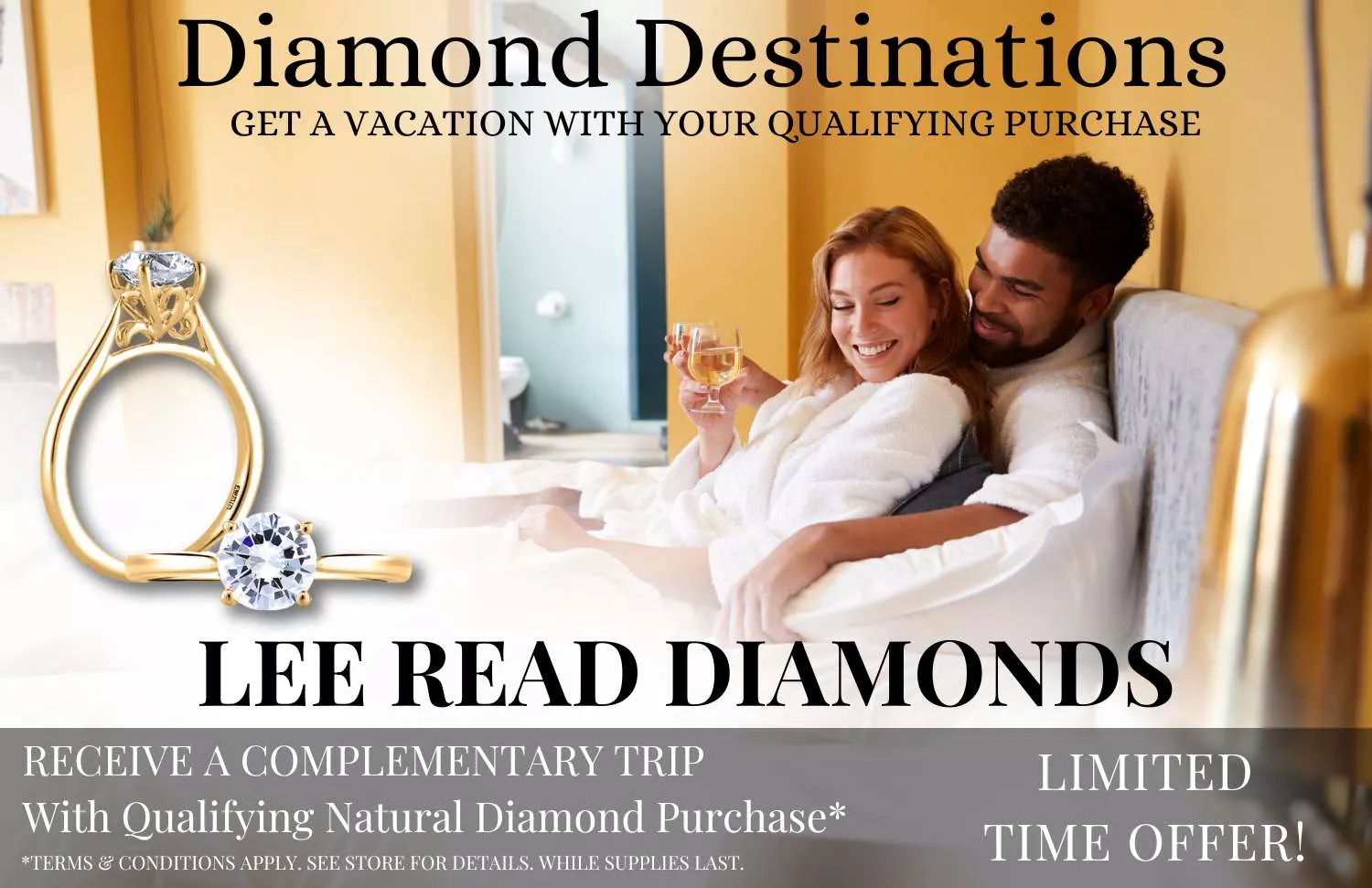 Natural Diamonds & Vacation Getaways – The Perfect Pairing!